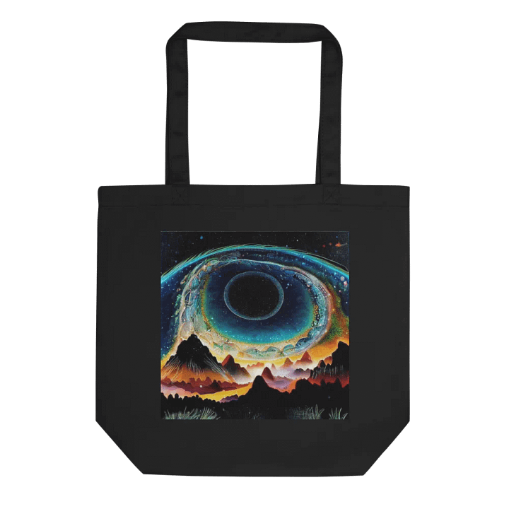 Cosmic Eye Organic Tote Bag product image (1)