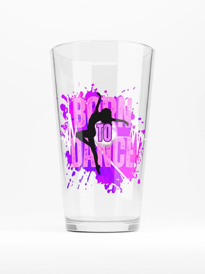 Born to Dance Fusion Her Silhouette Shaker Pint Glass product image (1)