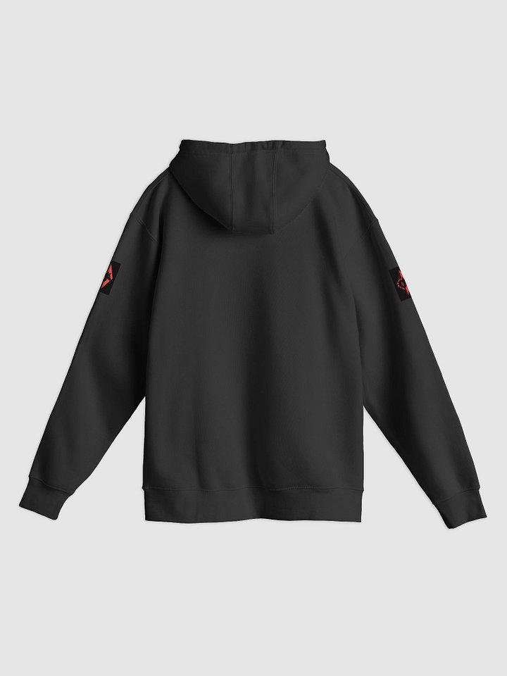 Red Wolf Geometric Hoodie product image (2)
