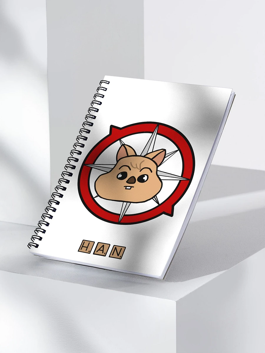 Han Quokka compass and tile notebook product image (3)