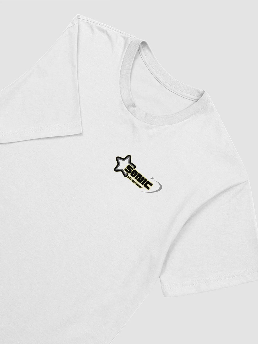 Sonic logo white t-shirt product image (2)