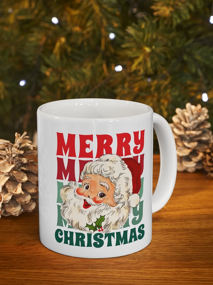 Merry Merry Christmas Retro Santa product image (1)