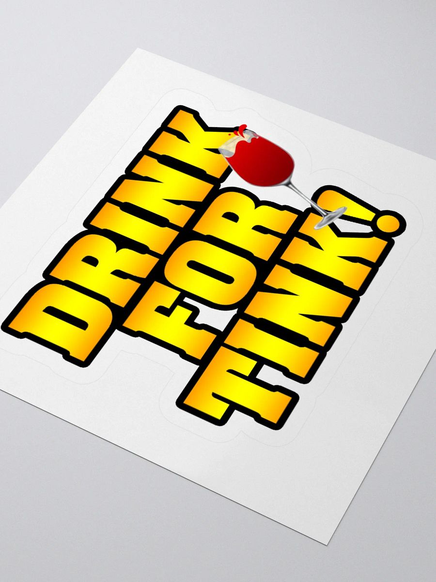 DRINK FOR TINK sticker product image (9)