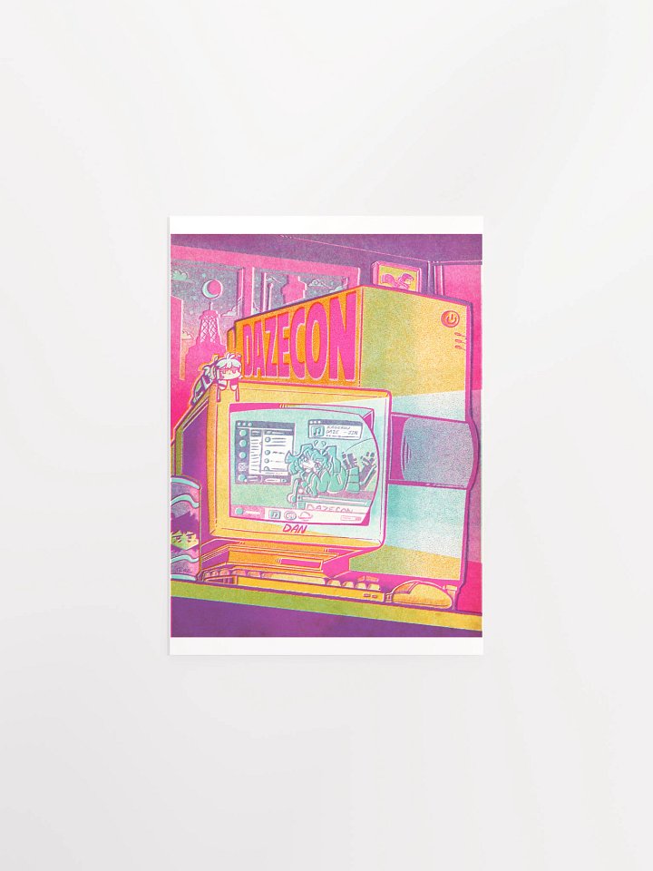 DazeCon Gamer Setup Poster product image (1)
