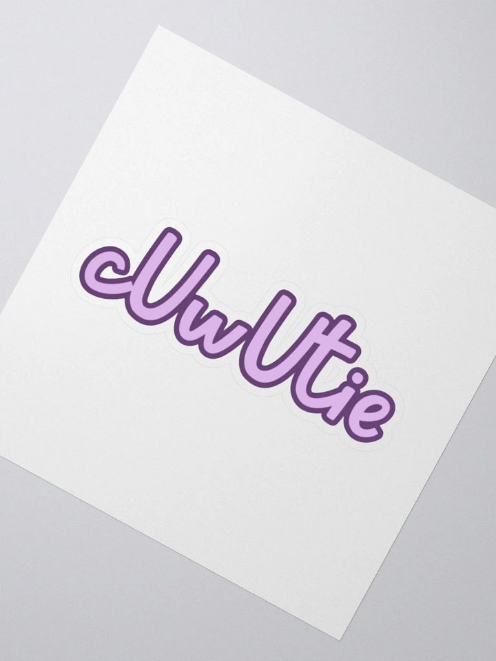 cUwUtie Sticker, Pink product image (5)