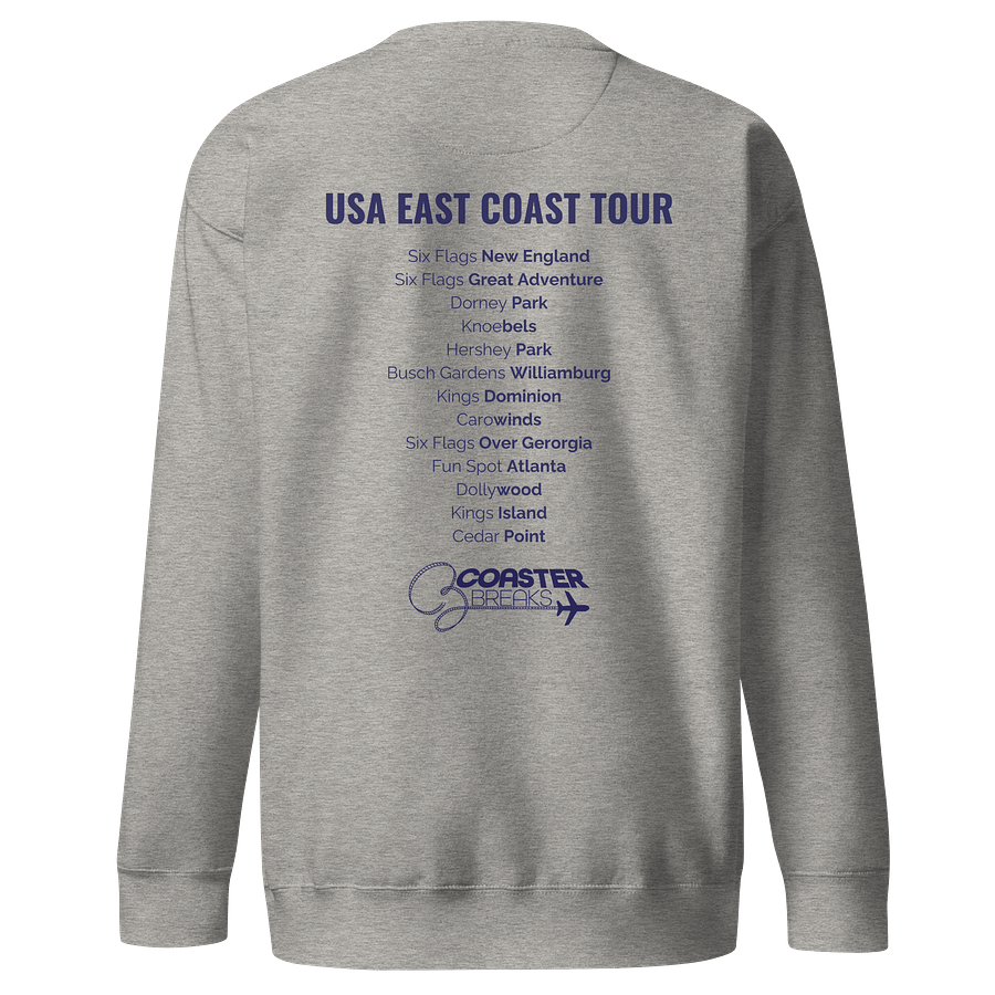 USA East Coast Tour CB Logo Sweatshirt - Light Colours product image (5)