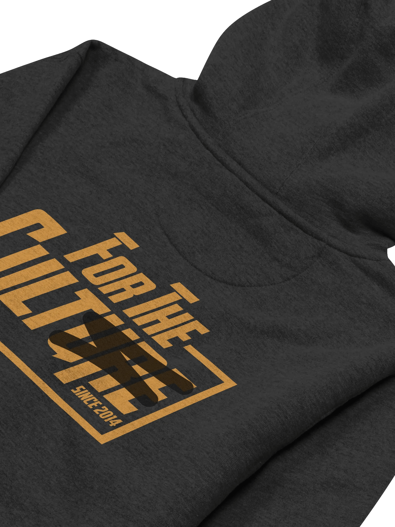 For the Culture Gold / Black Hoodie product image (4)