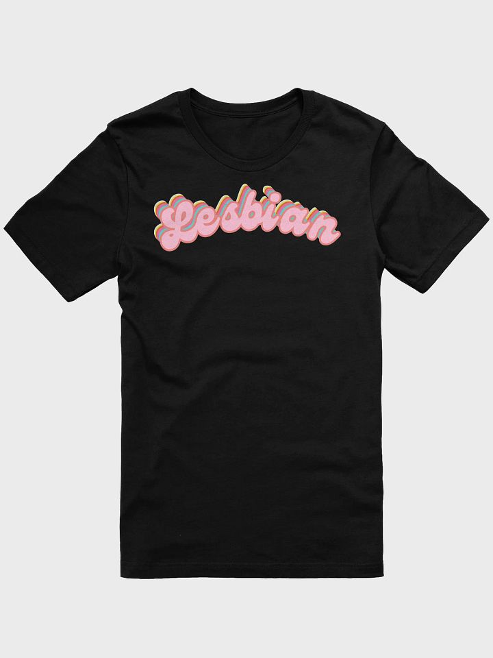 LGBTQIAP2S+2025, Curved Lesbian, Tee product image (1)