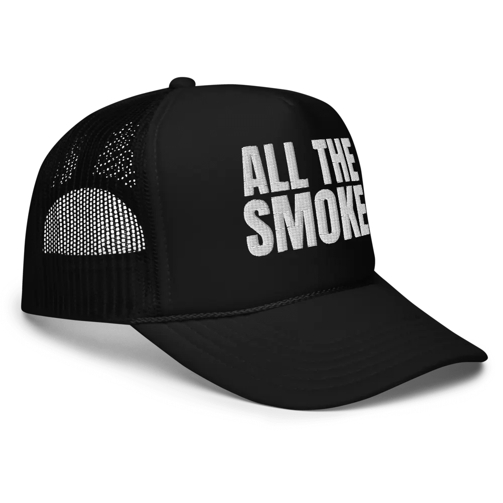 All The Smoke - Embroidered Trucker Cap product image (3)