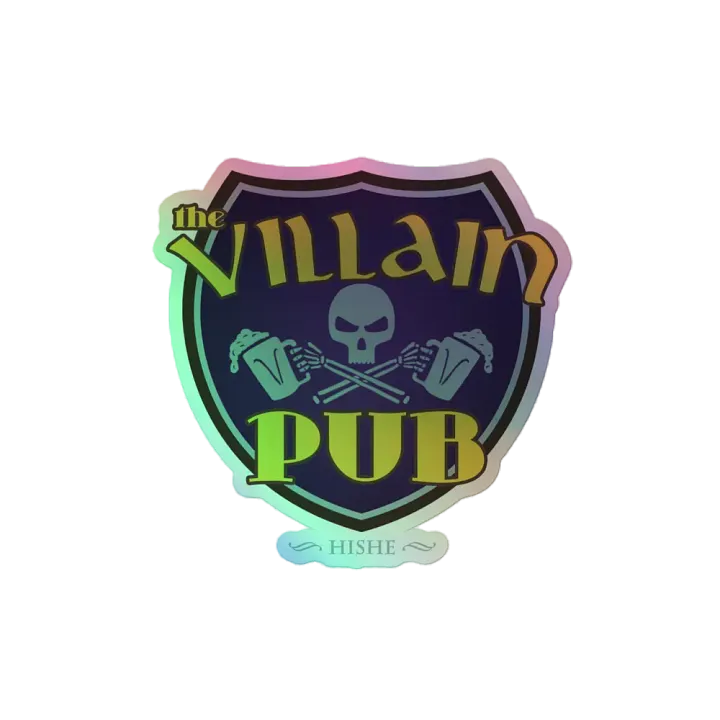 Villain Pub Holographic Sticker product image (2)