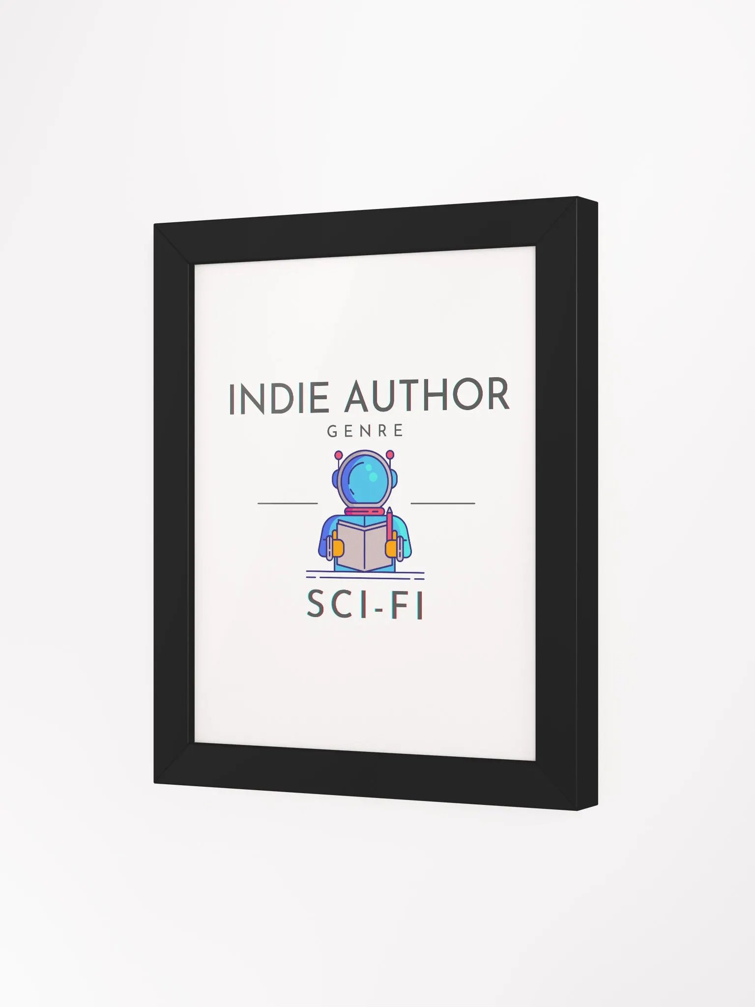 Indie Author Genre Sci-Fi Framed Poster product image (49)