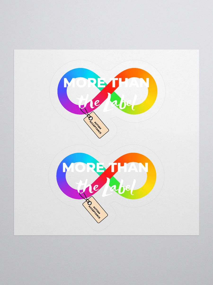 More Than A Label Kiss-Cut Stickers product image (1)
