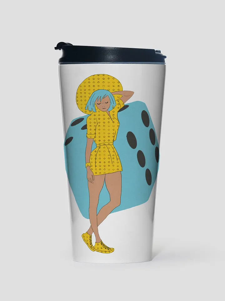 DiceGirl Stainless Steel Travel Mug product image (1)