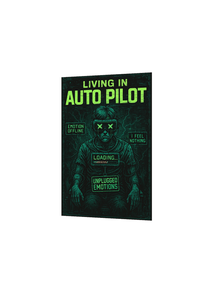 Living in Auto Pilot Poster product image (15)