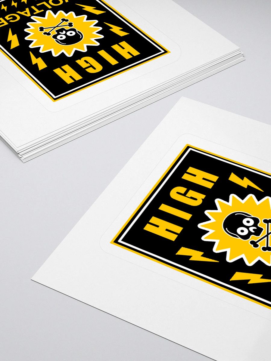 Dangerous Voltage Kiss Cut Stickers product image (11)
