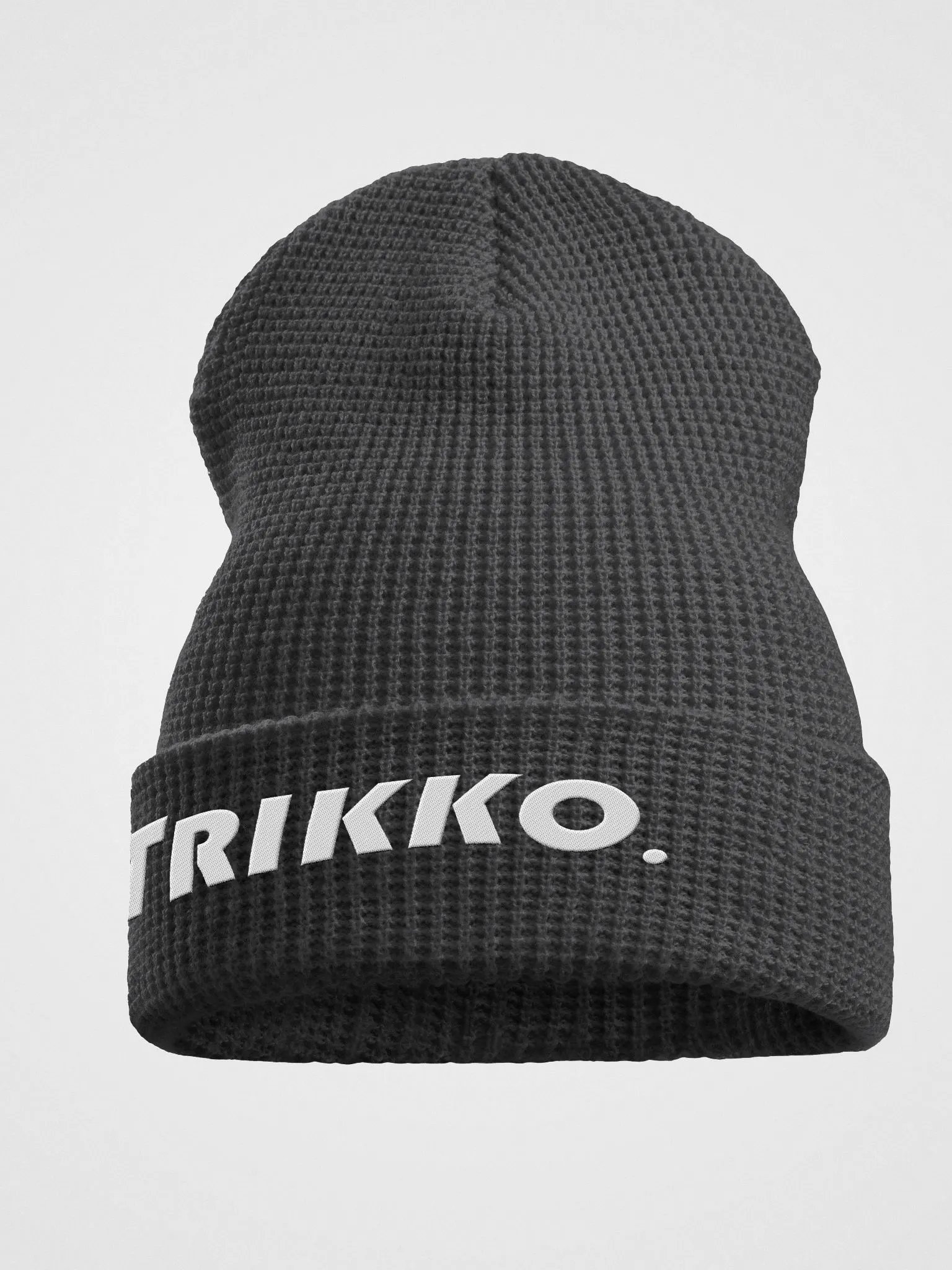 TRIKKO THUNHO Waffle-Knit Beanie product image (1)