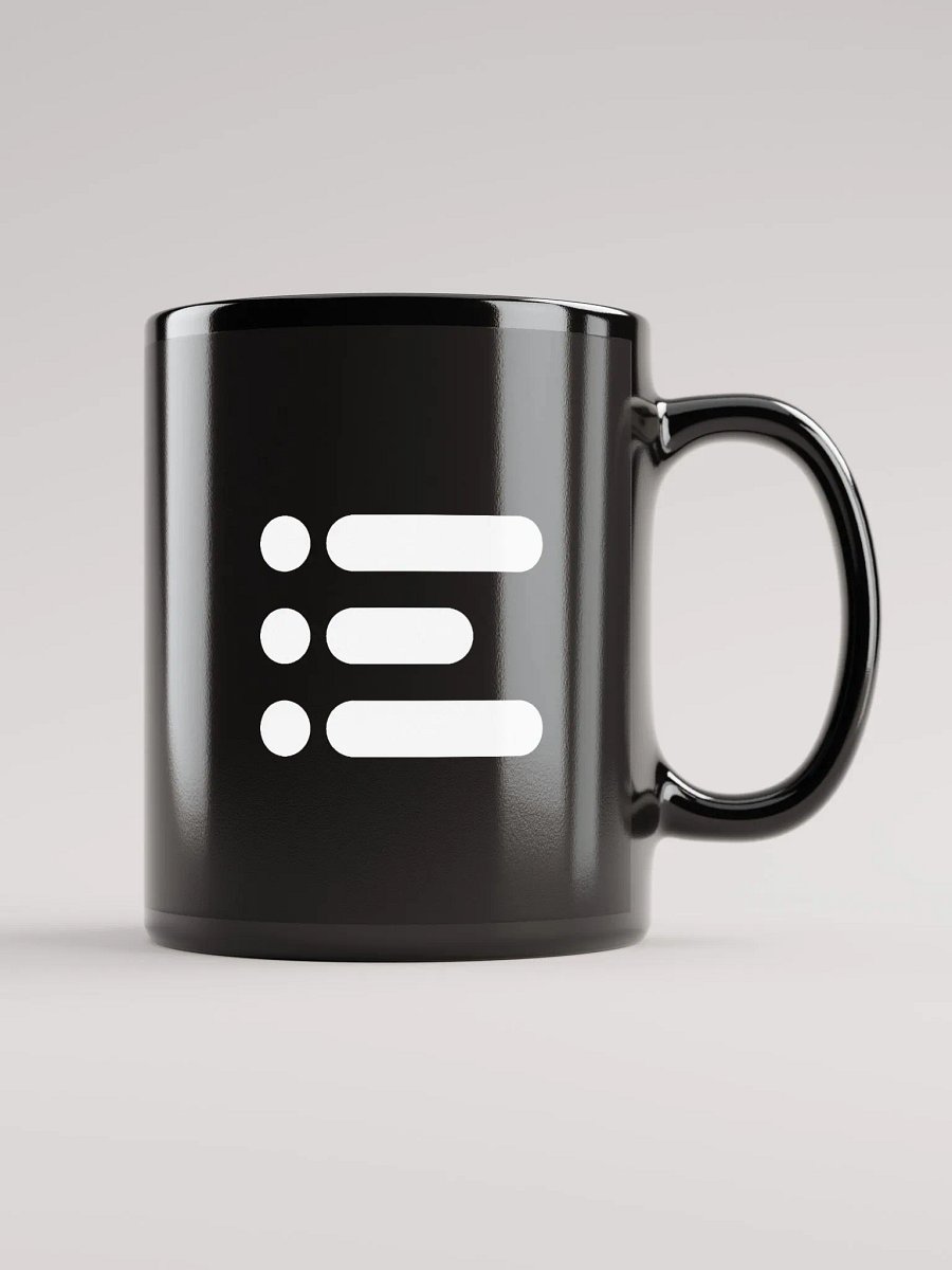 Black Glossy Mug product image (1)
