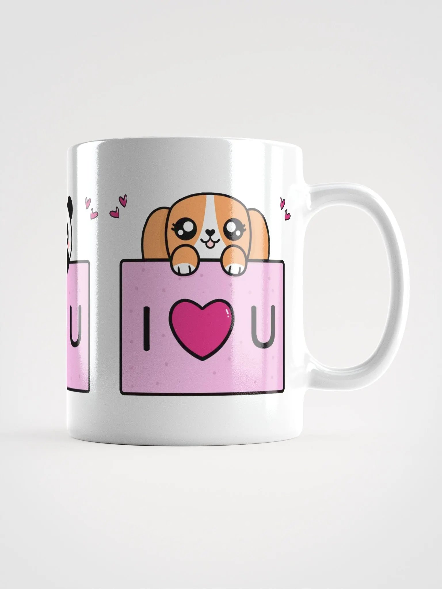 Animal Love White Glossy Coffee Mug product image (4)