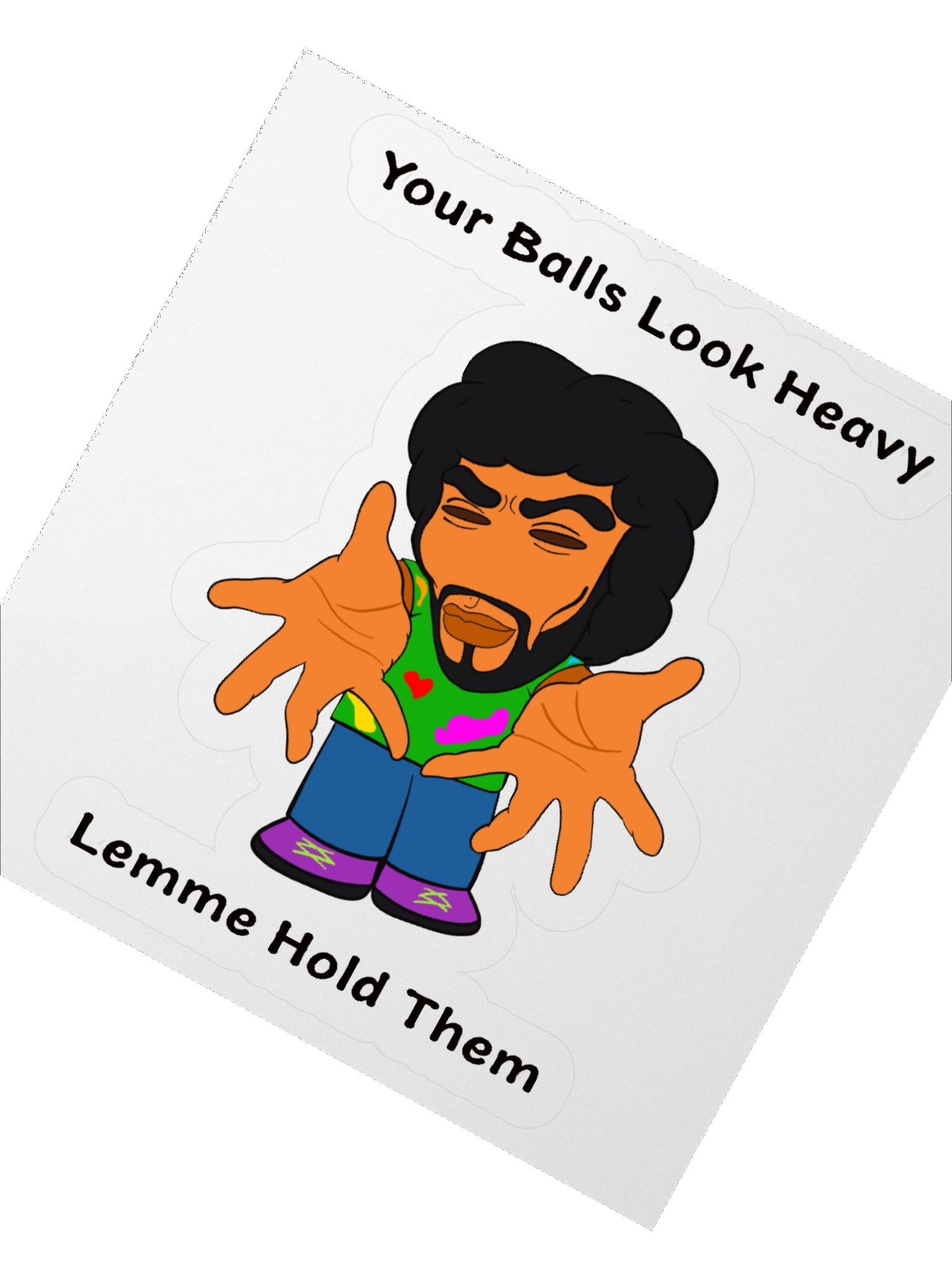YBLH Lemme Hold Them Sticker product image (2)