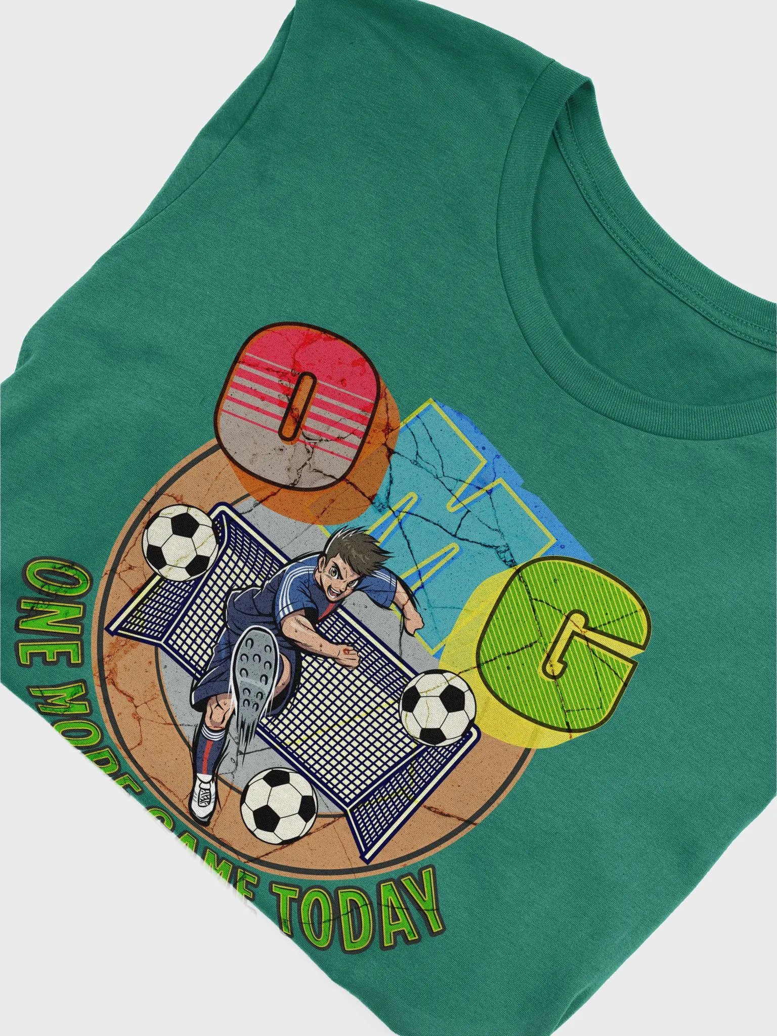 OMG One More Game Today Soccer Iconic Comfort T-Shirt product image (3)