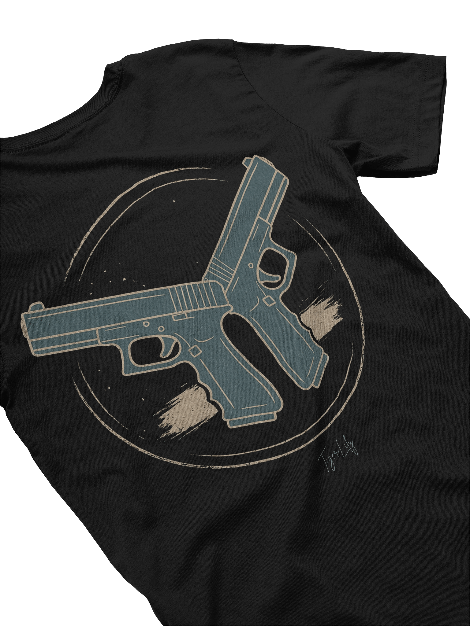 Wrong Bitch Retro Brushstroke Tee product image (4)