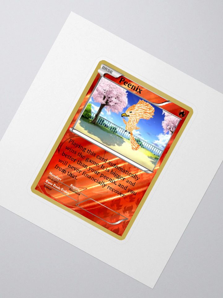 Peenix Card Sticker product image (6)