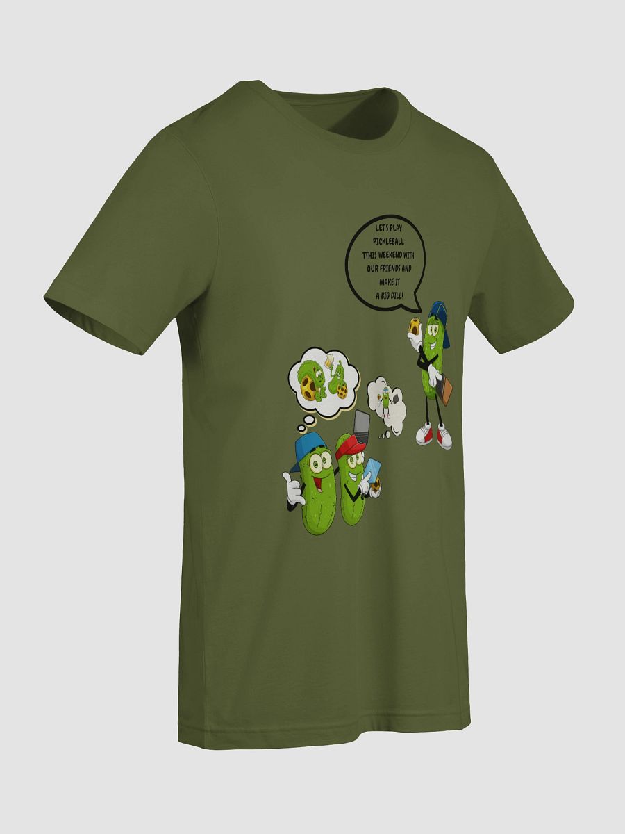 Pickleball Make It A Big Dill Supersoft T-Shirt product image (92)