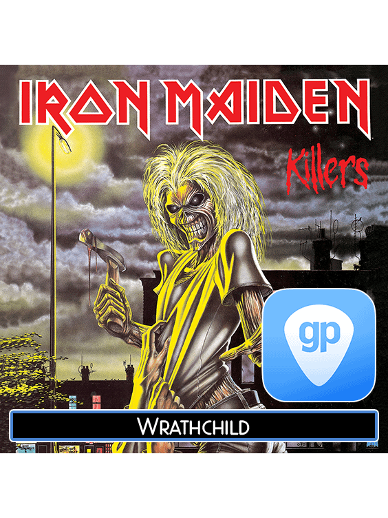Wrathchild PDF TAB + Backing Track MP3 product image (1)