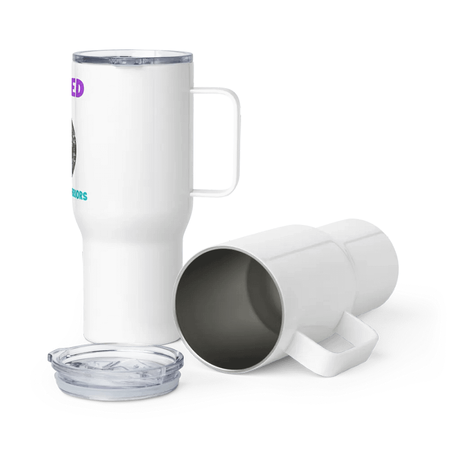 Blessed Disco Ball Warriors Travel Mug With Handle product image (6)