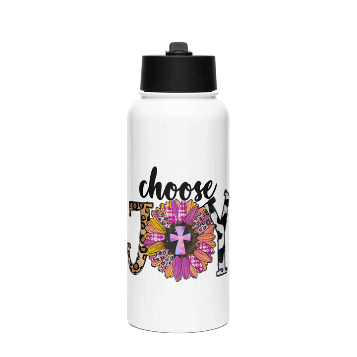 Choose Joy - Stainless Steel Sports Water Bottle product image (1)