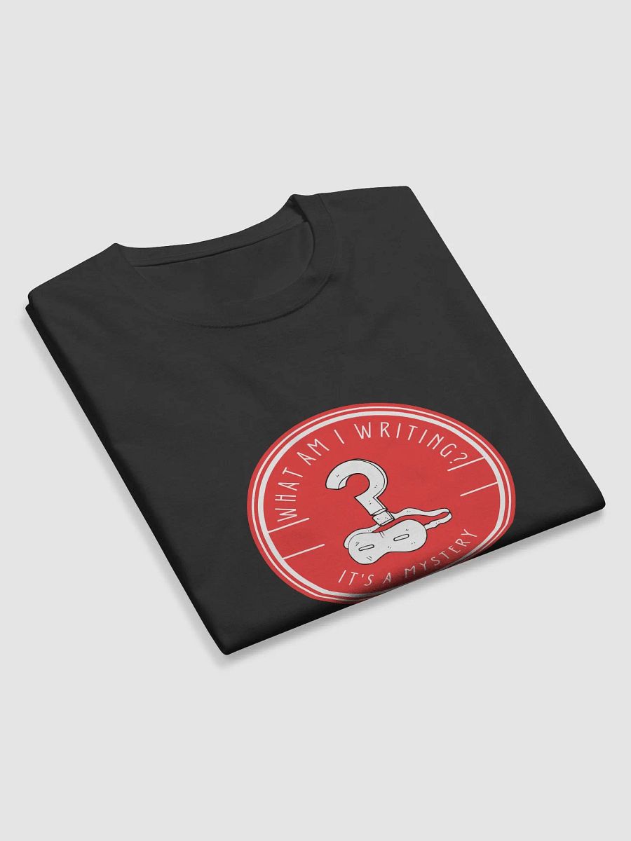 What am I Writing? It's a Mystery - Black Long Sleeve Shirt product image (5)