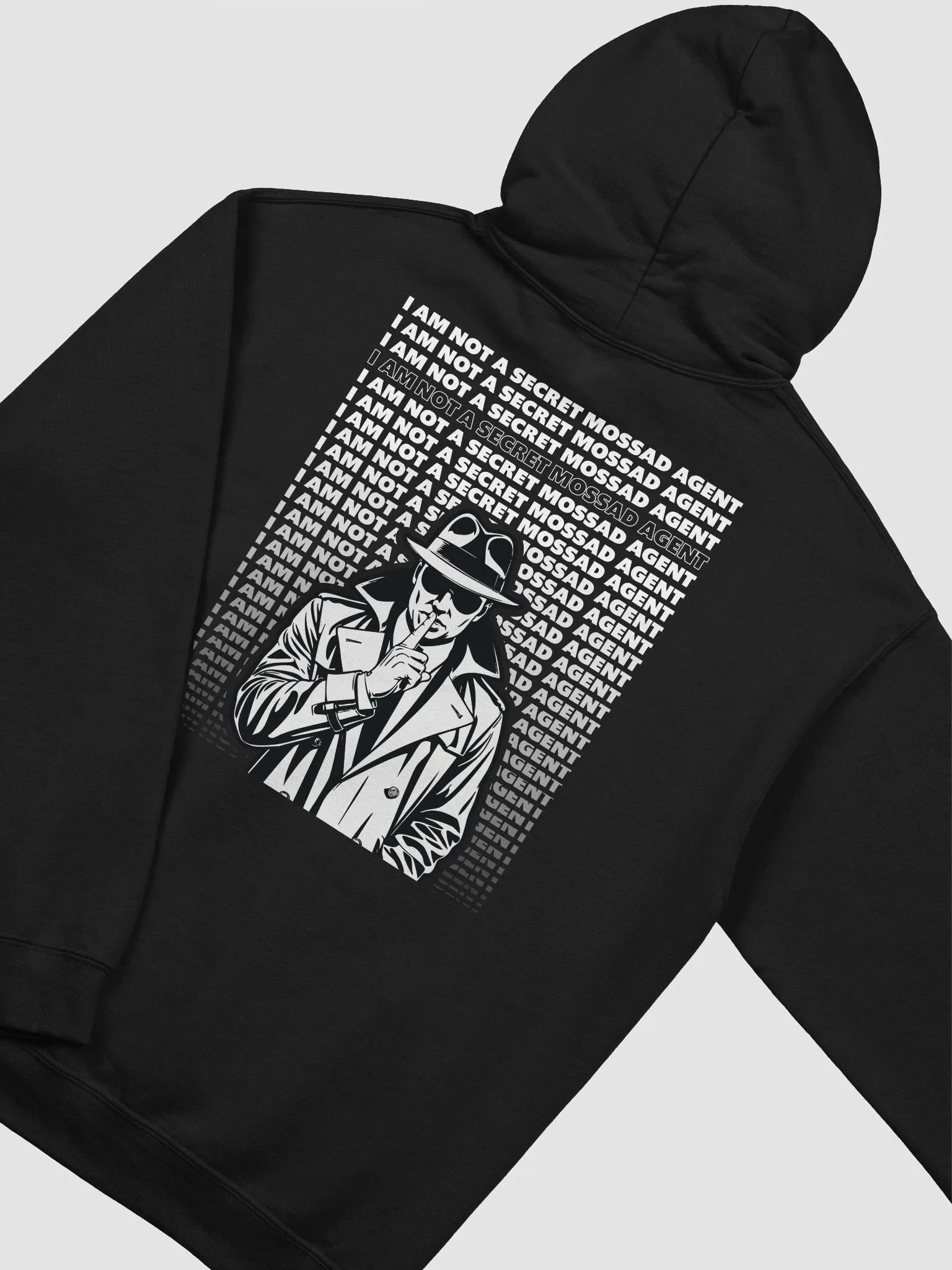 Secret Mossad Man Hoodie product image (3)