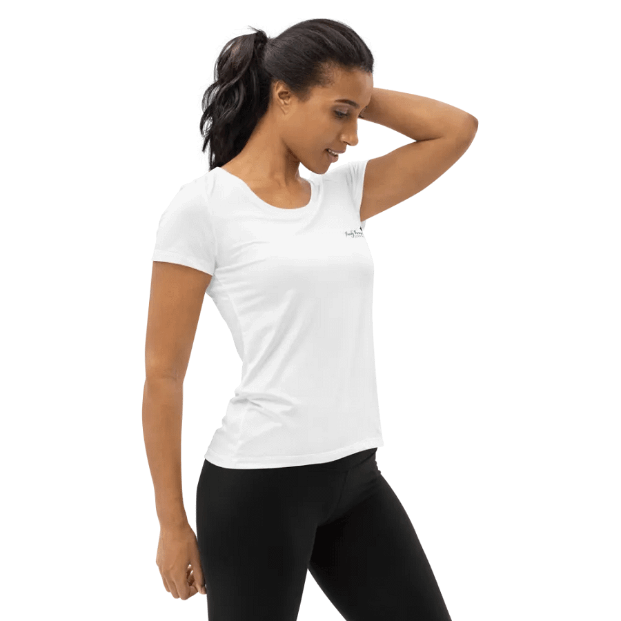 FFB white athletic tee product image (3)