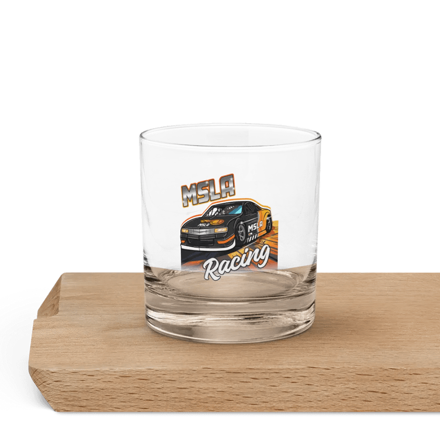MSLA Racing Team Rocks Glass product image (6)