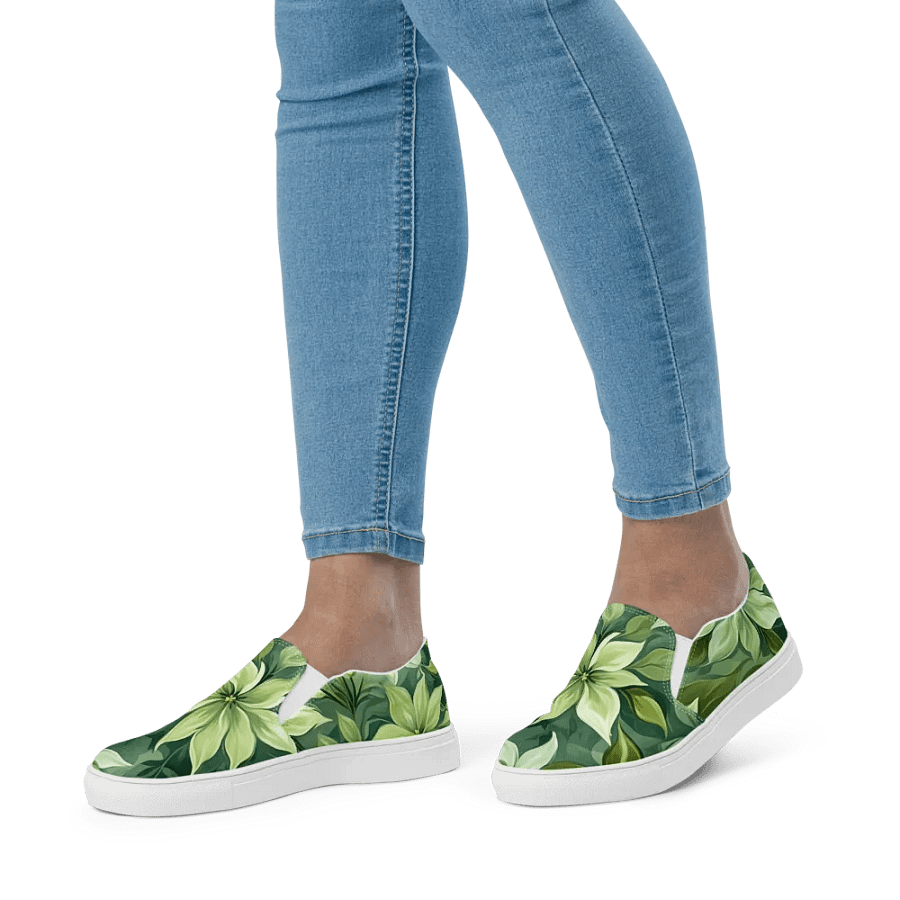 Harmonious Greenery Slip-Ons product image (6)