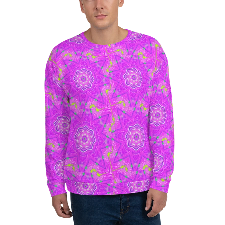 That Abstract Pink Neon Star Unisex Sweatshirt product image (8)
