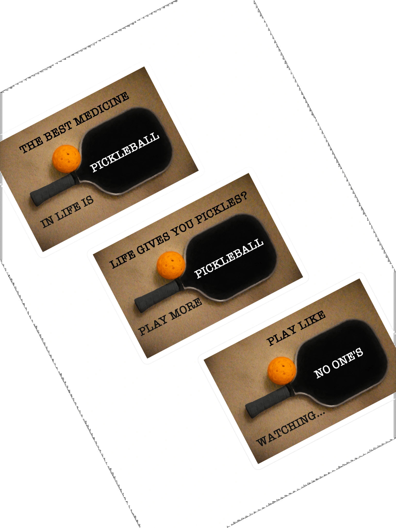 Pickleball Sticker Sheet product image (1)