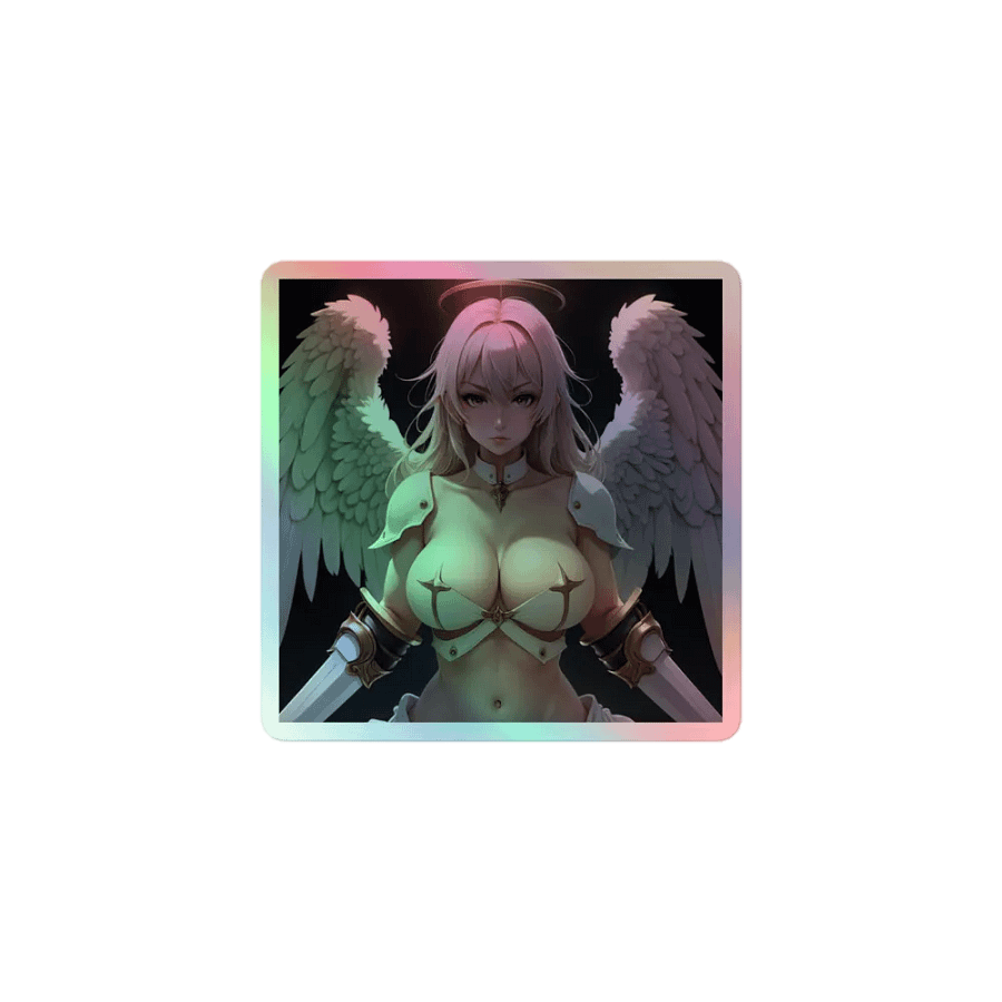 Angelic Aura Holographic Sticker Sheet product image (1)