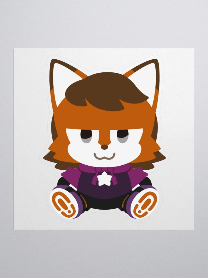 Cinder Plush Sticker product image (1)