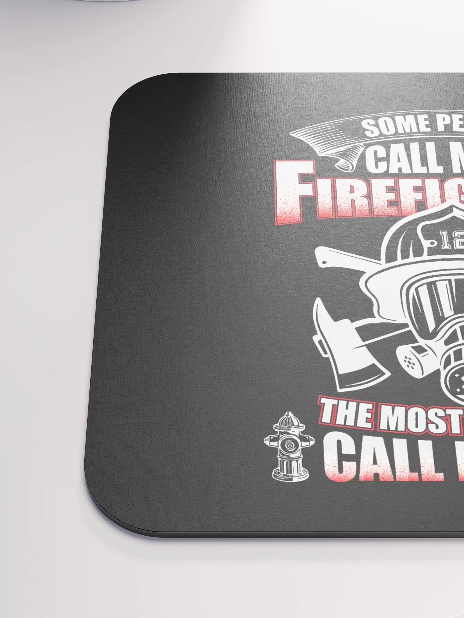 Firefighter Dad - Mouse Pad product image (6)