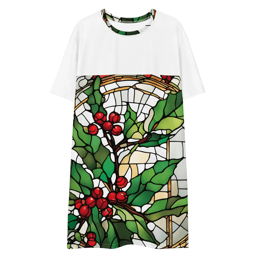 Mystic Foliage T-Shirt Dress product image (12)
