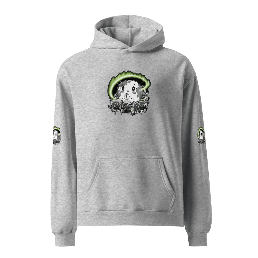 Save Me Unisex Premium Oversized Hoodie | Bold Style for a Greener Future product image (12)
