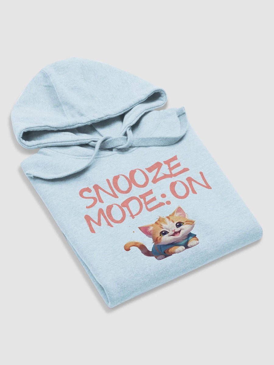 Snooze Mode Kitten Unisex Hoodie product image (5)