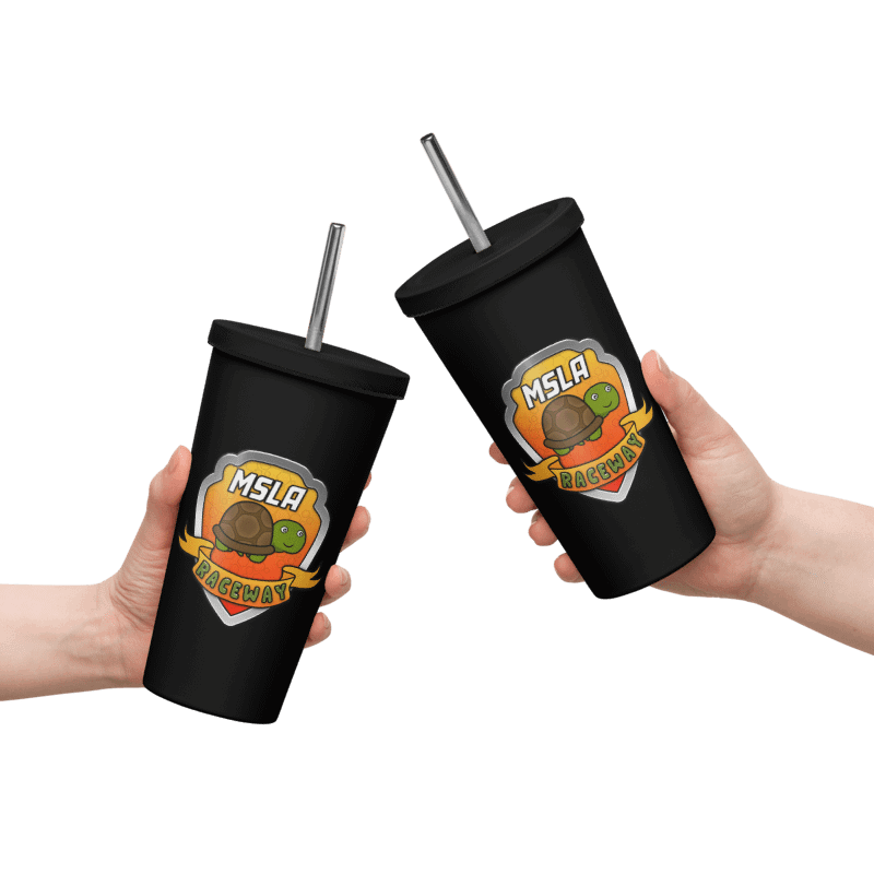 MSLA Raceway - Tumbler w/ Straw product image (3)