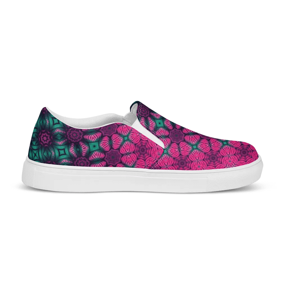 Fractal Blossom Slip-Ons product image (7)
