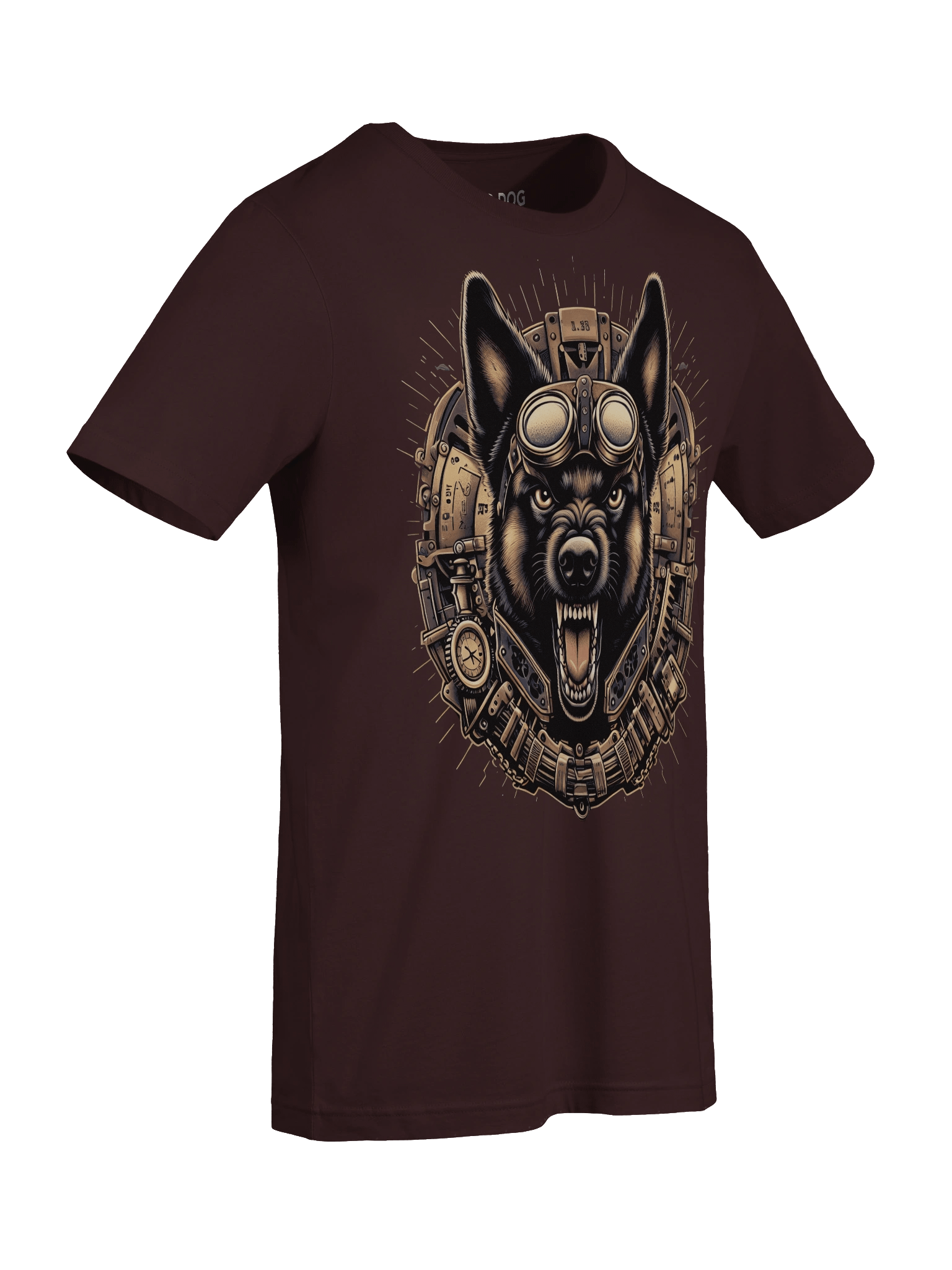 Steampunk Malinois - PREMIUM ADULT UNISEX T-SHIRT product image (3)
