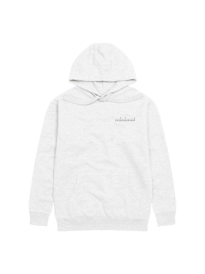 001: white stitched hoodie product image (1)