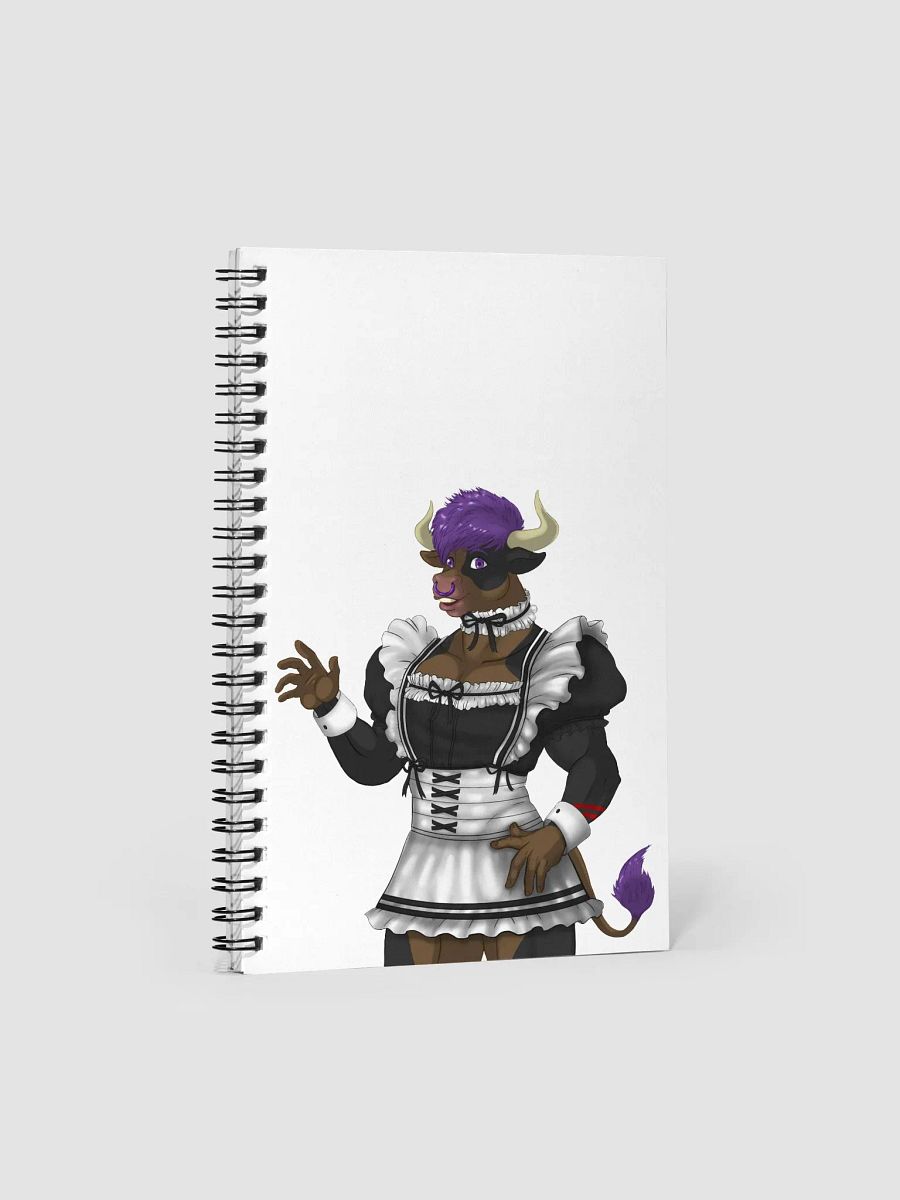 "Maid-Chan Yuuma" Spiral Notebook product image (1)