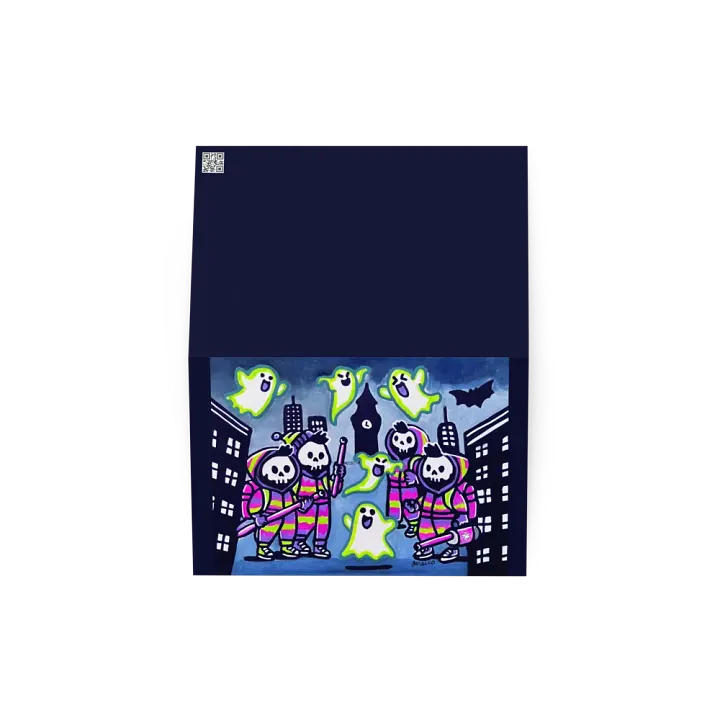 Ghostly Pursuit Greeting Card product image (2)