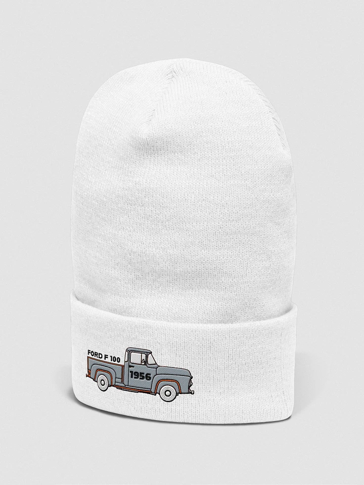 1956 Classic Pickup Truck Illustrated Beanie product image (2)